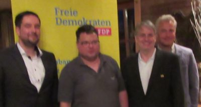 Dr. Patrick Lechner, Christian Bertl, Fritz Haugg, Torsten Mohr (v.l.n.r.)